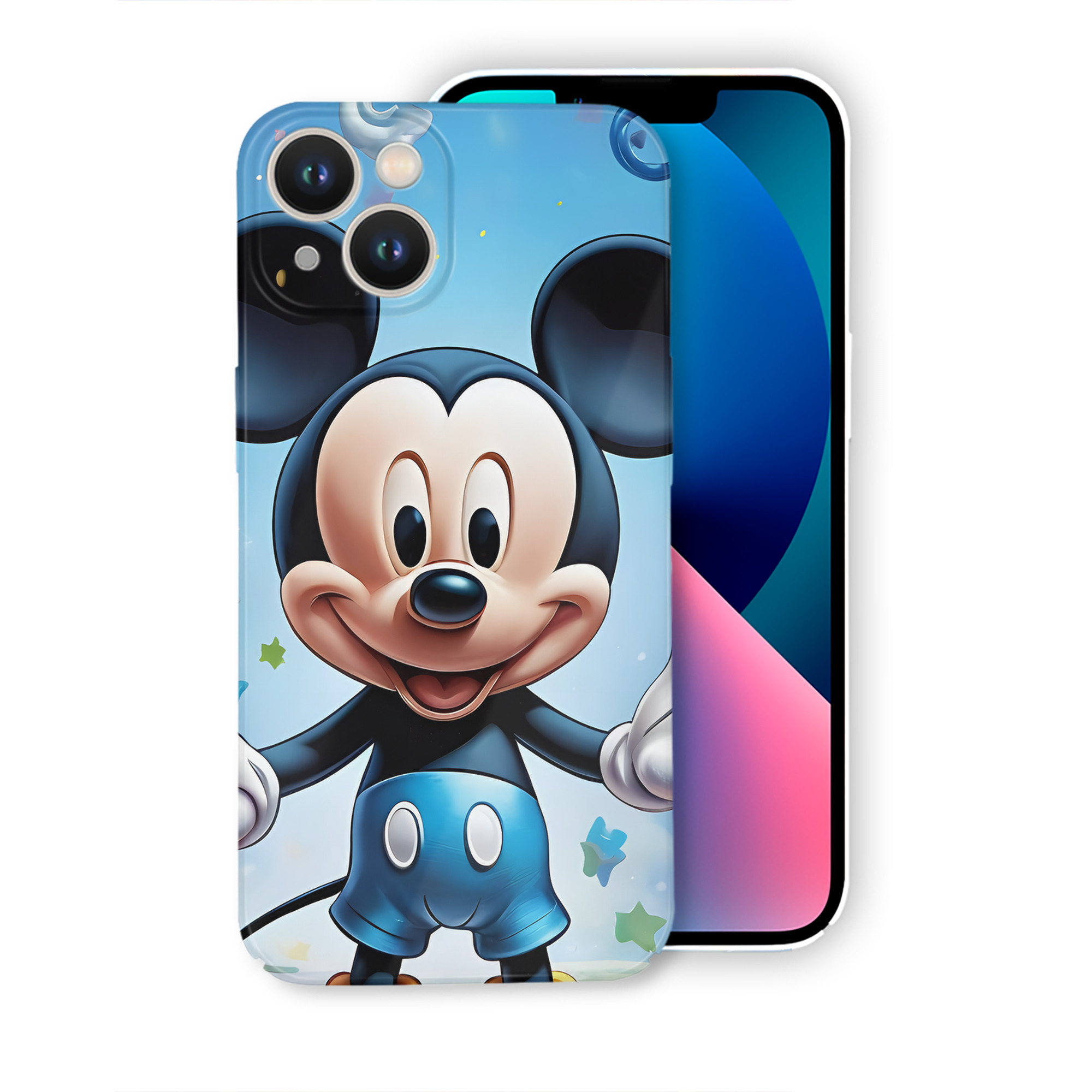 （画像用） ミッキーマウス Mickey Mouse 【iPhone 14シリーズ対応】ハードケース